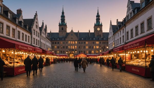 Les marchés de Noël illuminent les places historiques